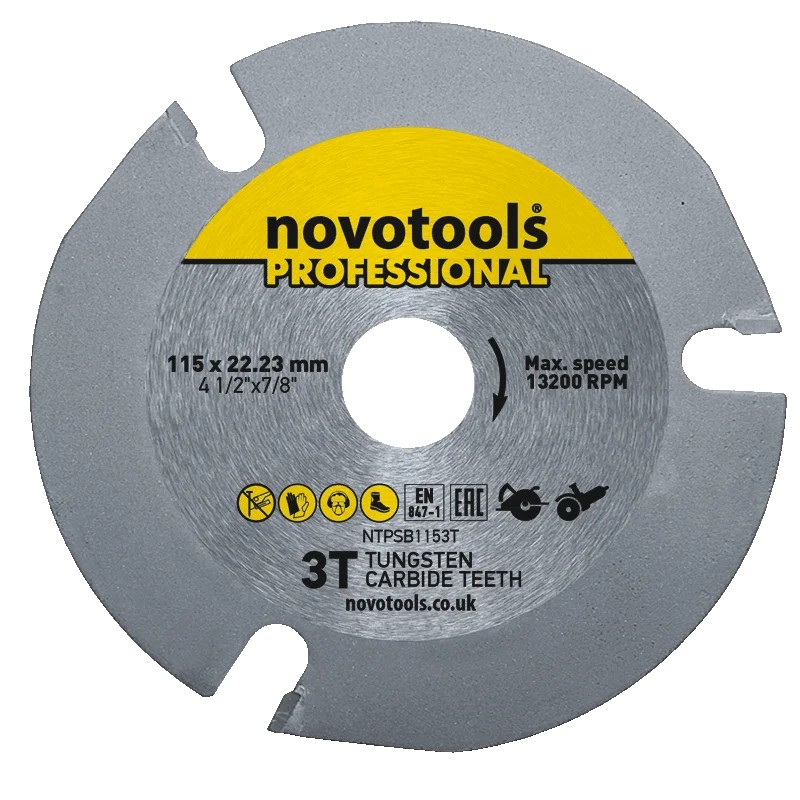 Пиляльний диск NovoTools Professional 115x22.23 мм, 3Т